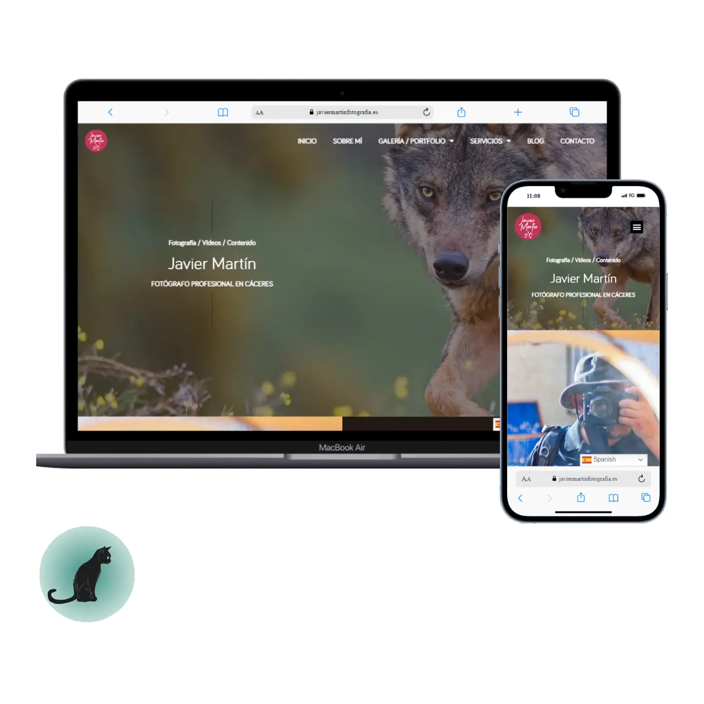 Diseño Web Portfolio- Tu Web con Javi