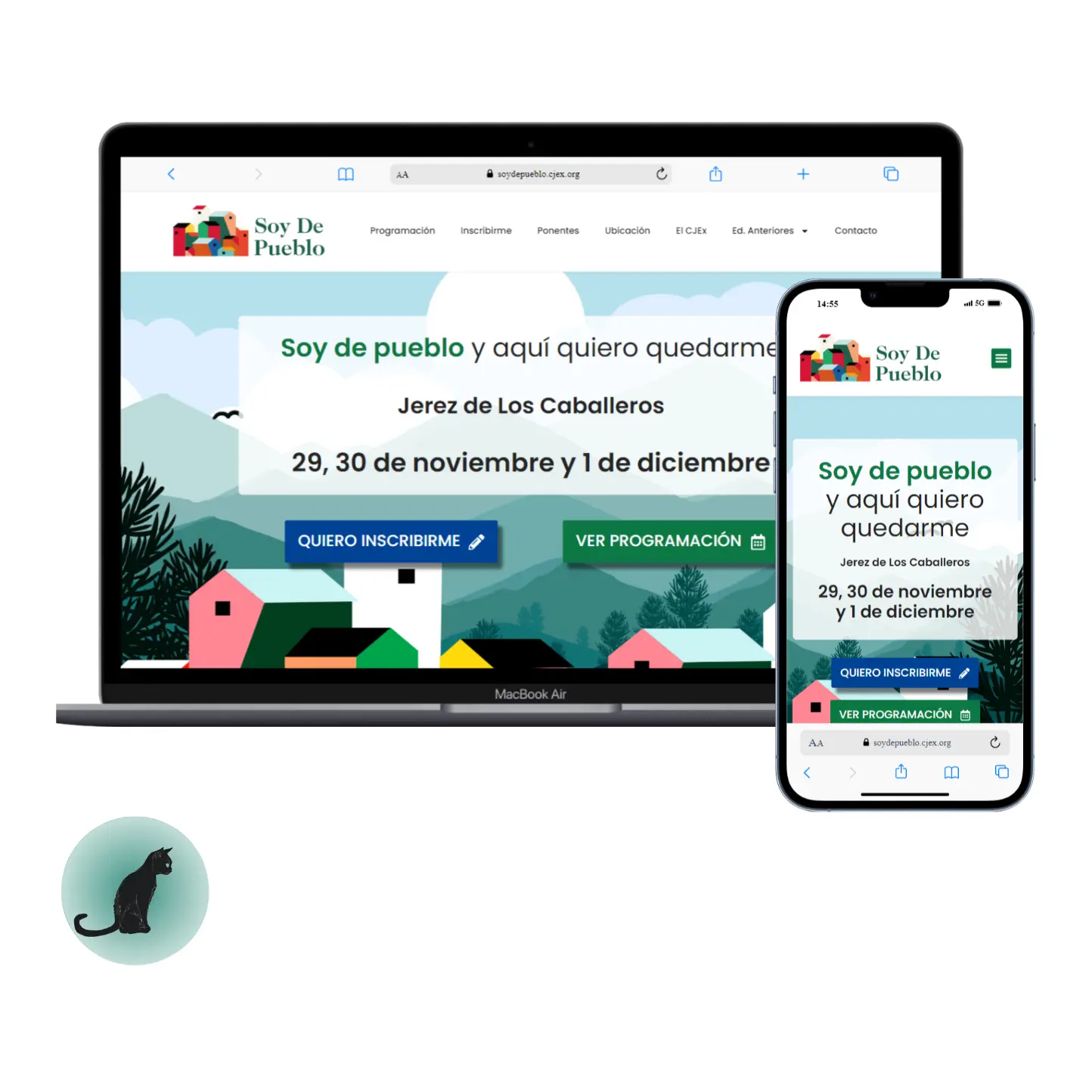 Diseño web eventos