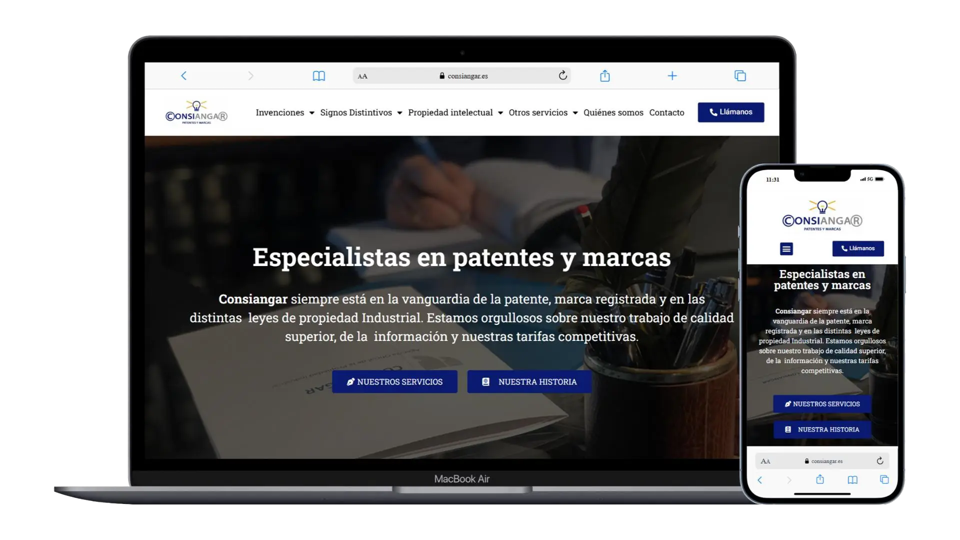 Diseño web de servicios lingüísticos